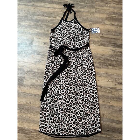 Diane Von Furstenberg Dresses & Skirts - DVF x Target Women’s Halter Neutral Poppy Sweater knit Midi Dress XXL
